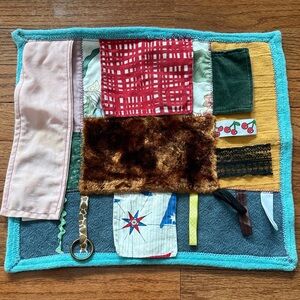 Colorful Patchwork Sensory Mat